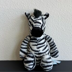 AUTHENTIC❗️New with Tags NWT Jellycat Bashful Zebra Black Nose Animal-RETIRED!